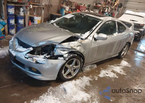 2006 Acura Rsx из США, поврежденный, VIN JH4DC54856S014316